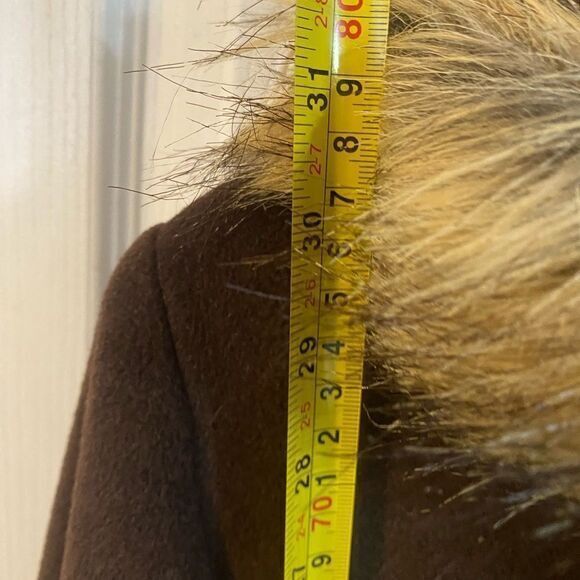 Donnybrook woman’s long brown winter coat size XLP - Picture 4 of 7
